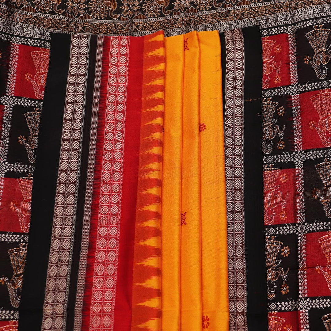Handloom Silk Bomkai Saree Handloom Saree_Bomkai Silk Priyadarshini Handloom