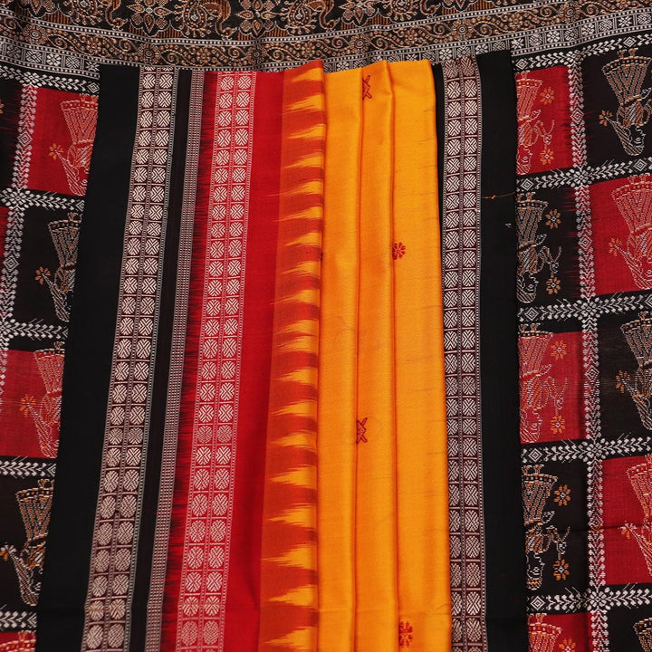 Handloom Silk Bomkai Saree Handloom Saree_Bomkai Silk Priyadarshini Handloom