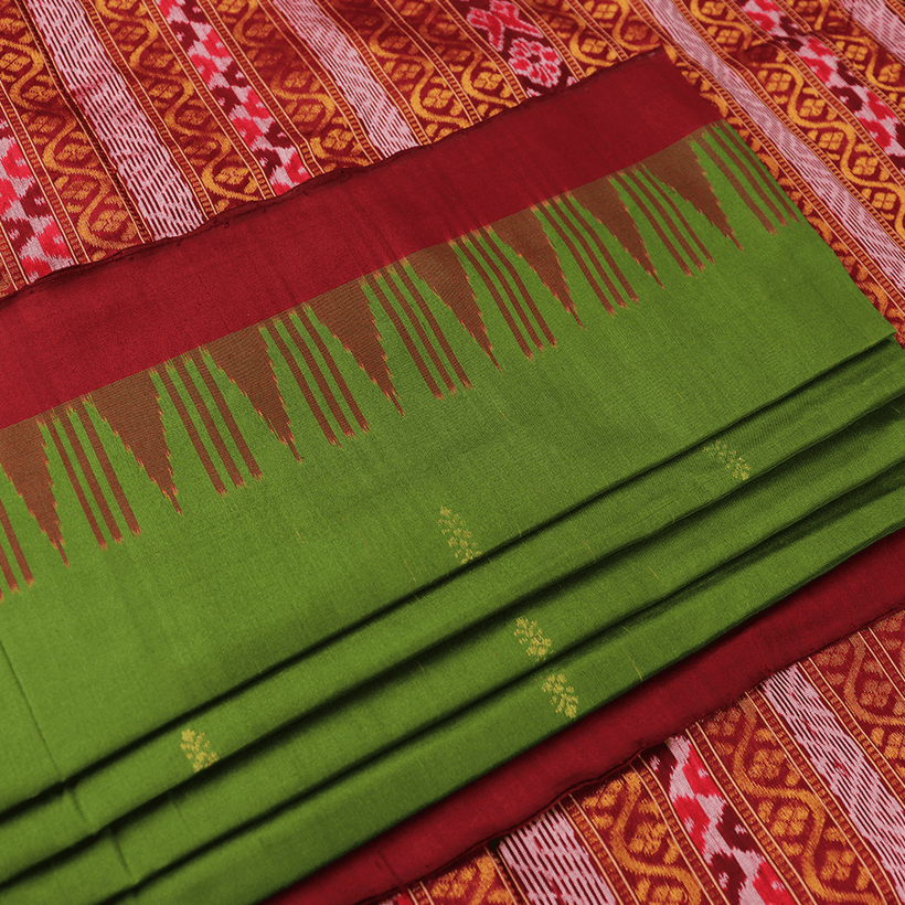 Bomkai weave detail