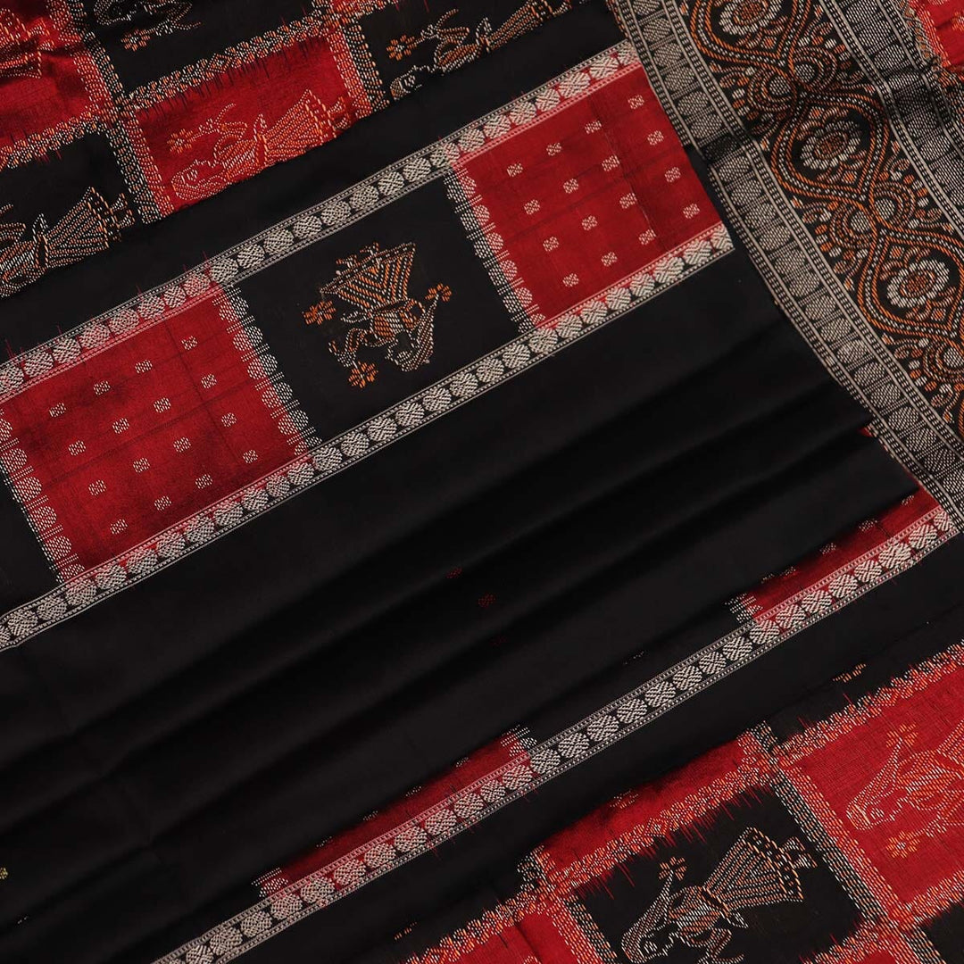 Handloom Silk Bomkai Saree Handloom Saree_Bomkai Silk Priyadarshini Handloom