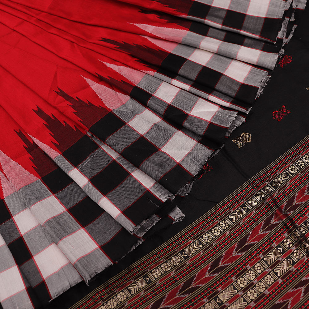 Handloom Silk Bomkai Saree Handloom Saree_Bomkai Silk Priyadarshini Handloom