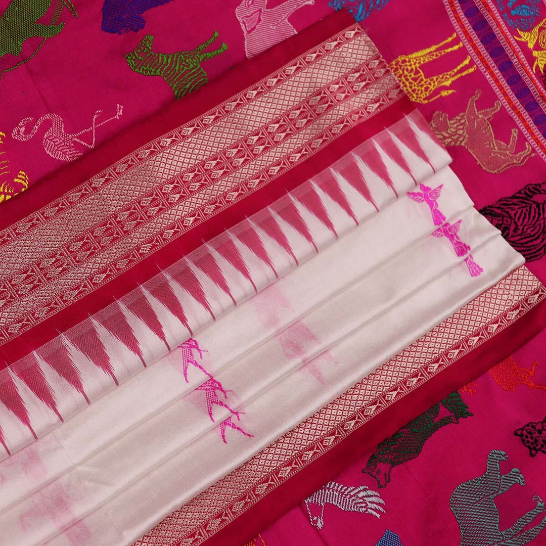 Handloom Silk Bomkai Saree Handloom Saree_Bomkai Silk Priyadarshini Handloom