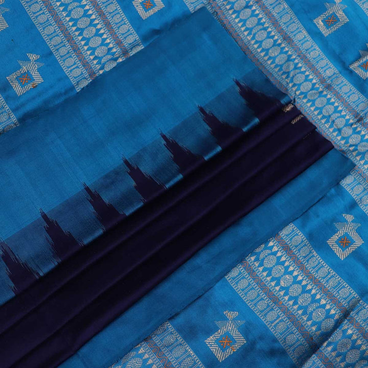Handloom Silk Bomkai Saree Handloom Saree_Bomkai Silk Priyadarshini Handloom