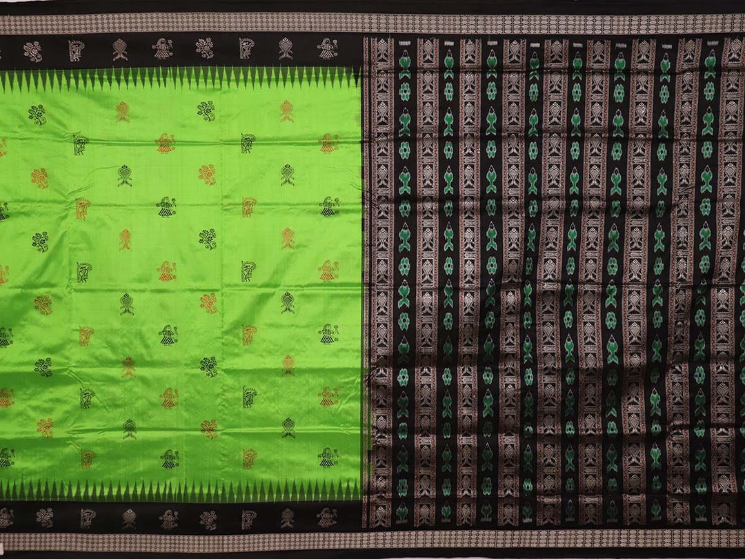 Handloom Silk Bomkai Saree Handloom Saree_Bomkai Silk Priyadarshini Handloom
