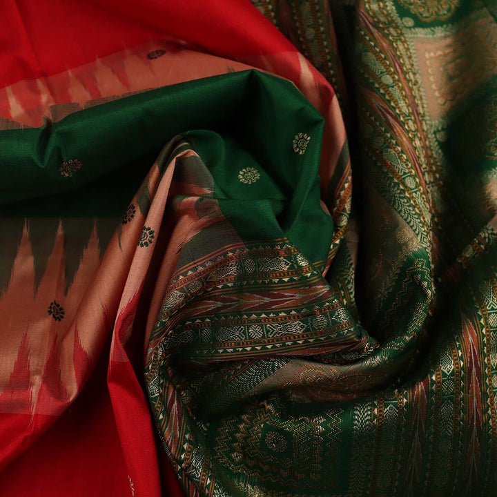 Handloom Silk Bomkai Saree Handloom Saree_Bomkai Silk Priyadarshini Handloom