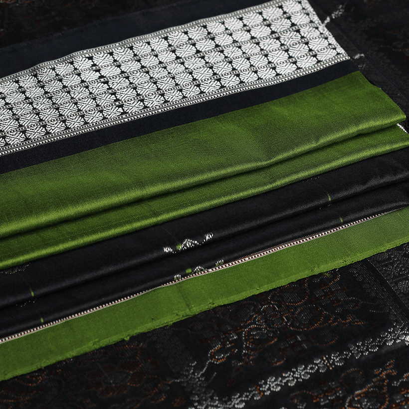 Bomkai weave detail