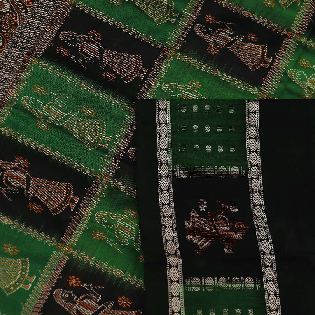 Handloom Silk Bomkai Saree Handloom Saree_Bomkai Silk Priyadarshini Handloom