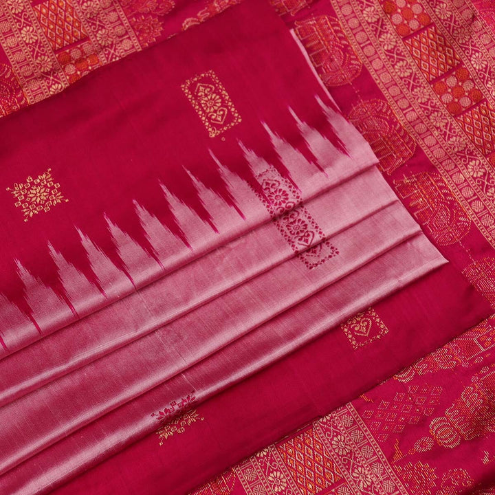 Handloom Silk Bomkai Saree Handloom Saree_Bomkai Silk Priyadarshini Handloom