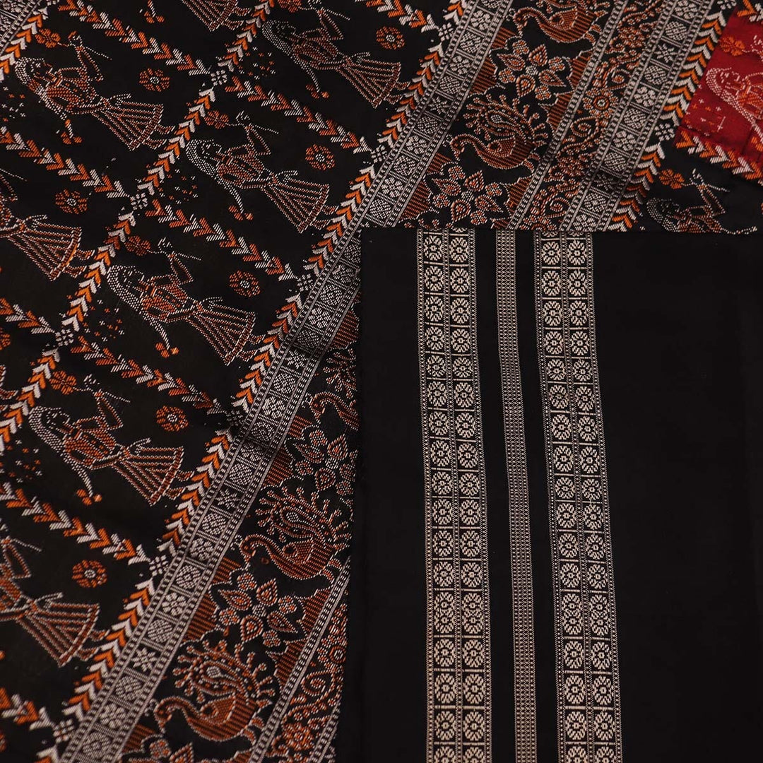 Handloom Silk Bomkai Saree Handloom Saree_Bomkai Silk Priyadarshini Handloom