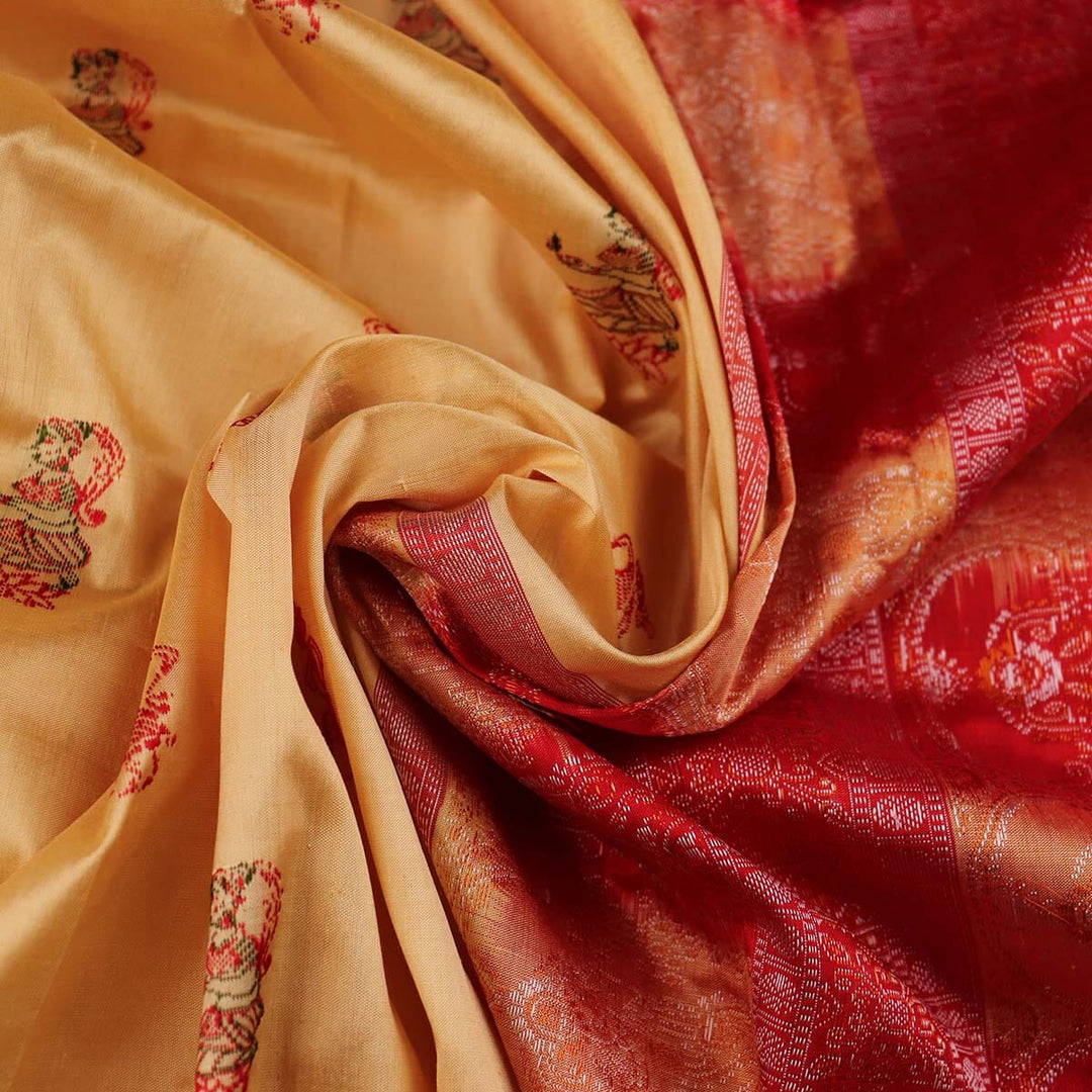 Handloom Silk Bomkai Saree Handloom Saree_Bomkai Silk Priyadarshini Handloom