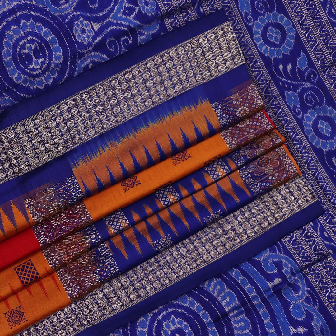 Handloom Silk Bomkai Saree Handloom Saree_Bomkai Silk Priyadarshini Handloom