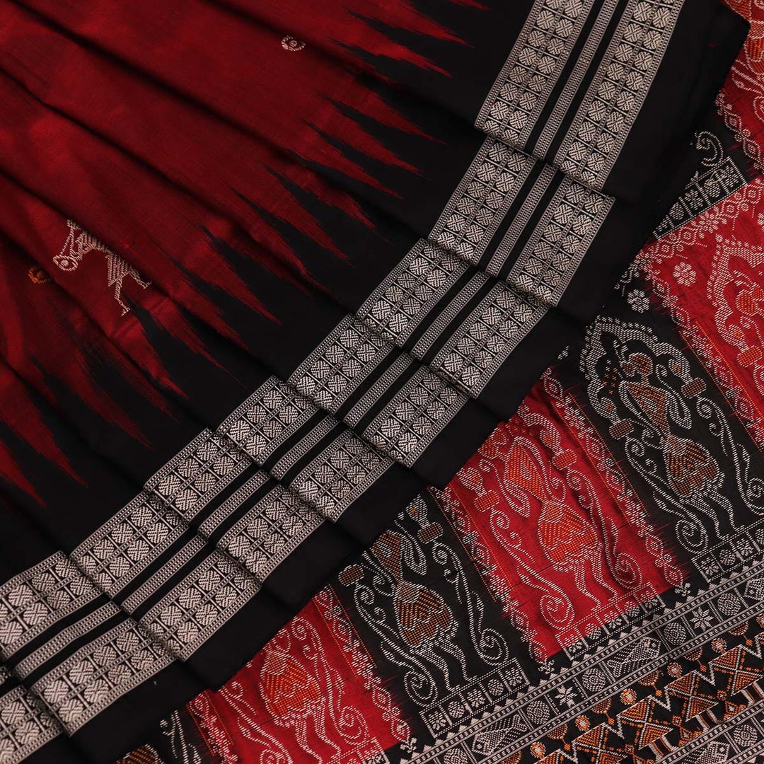 Handloom Silk Bomkai Saree Handloom Saree_Bomkai Silk Priyadarshini Handloom