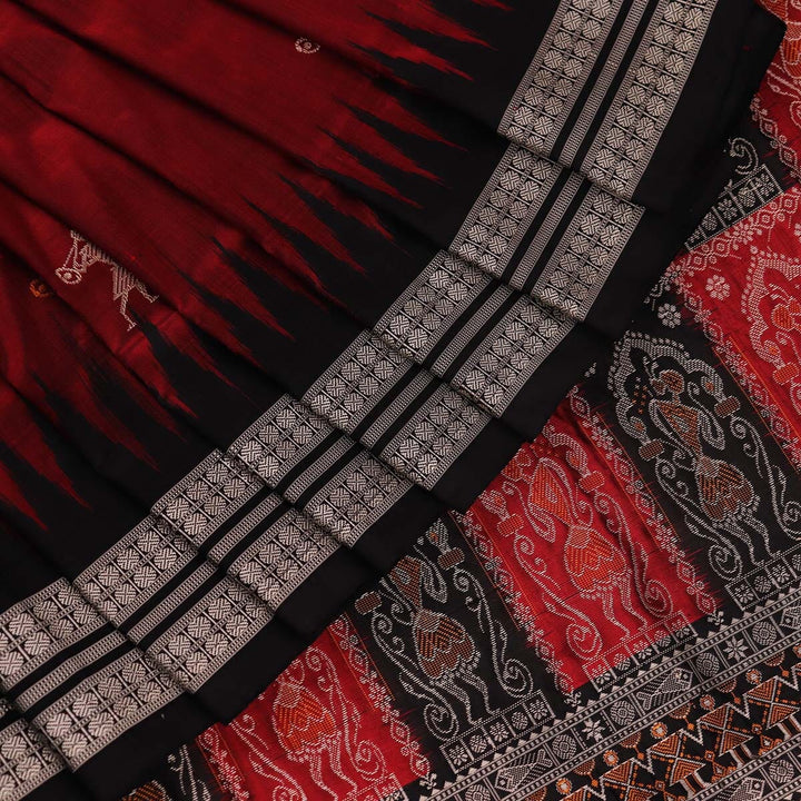 Handloom Silk Bomkai Saree Handloom Saree_Bomkai Silk Priyadarshini Handloom