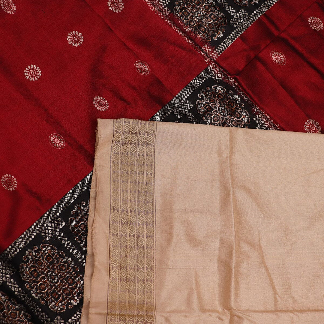 Handloom Silk Bomkai Saree Handloom Saree_Bomkai Silk Priyadarshini Handloom