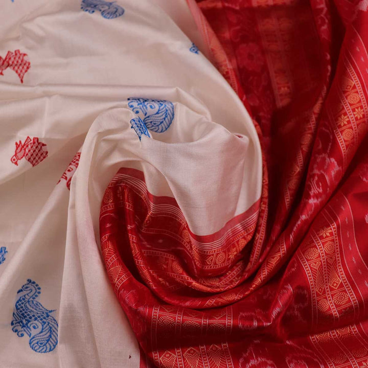 Handloom Silk Bomkai Saree Handloom Saree_Bomkai Silk Priyadarshini Handloom
