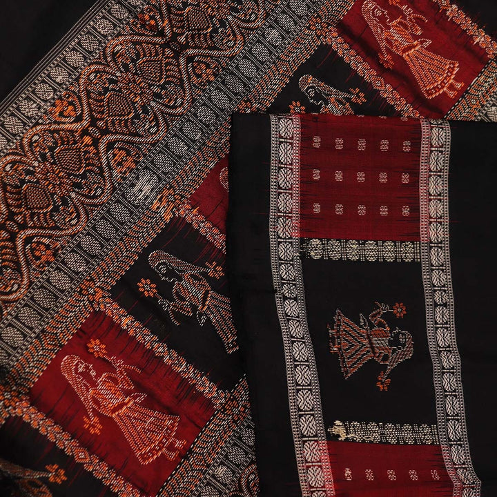 Handloom Silk Bomkai Saree Handloom Saree_Bomkai Silk Priyadarshini Handloom