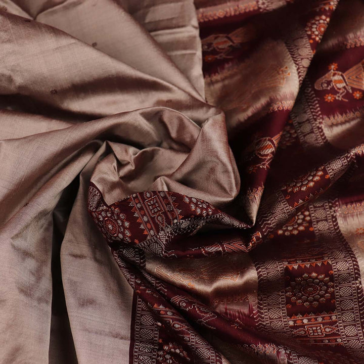 Handloom Silk Bomkai Saree Handloom Saree_Bomkai Silk Priyadarshini Handloom