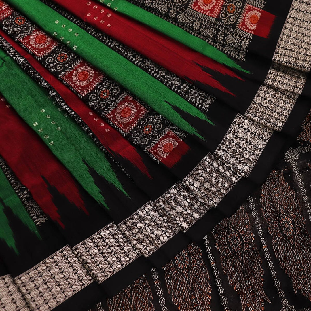 Handloom Silk Bomkai Saree Handloom Saree_Bomkai Silk Priyadarshini Handloom