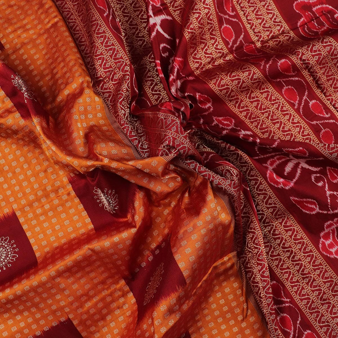 Handloom Silk Bomkai Saree Handloom Saree_Bomkai Silk Priyadarshini Handloom 