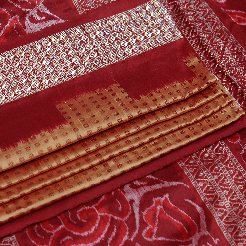 Handloom Silk Bomkai Saree Handloom Saree_Bomkai Silk Priyadarshini Handloom