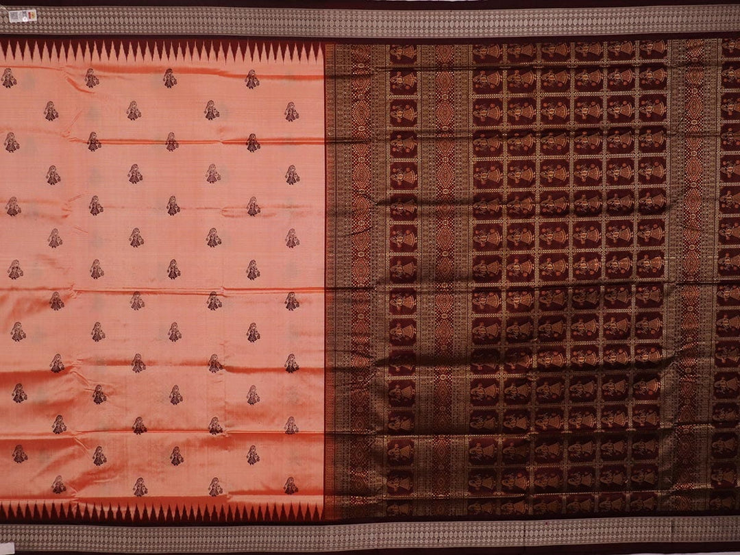 Handloom Silk Bomkai Saree Handloom Saree_Bomkai Silk Priyadarshini Handloom
