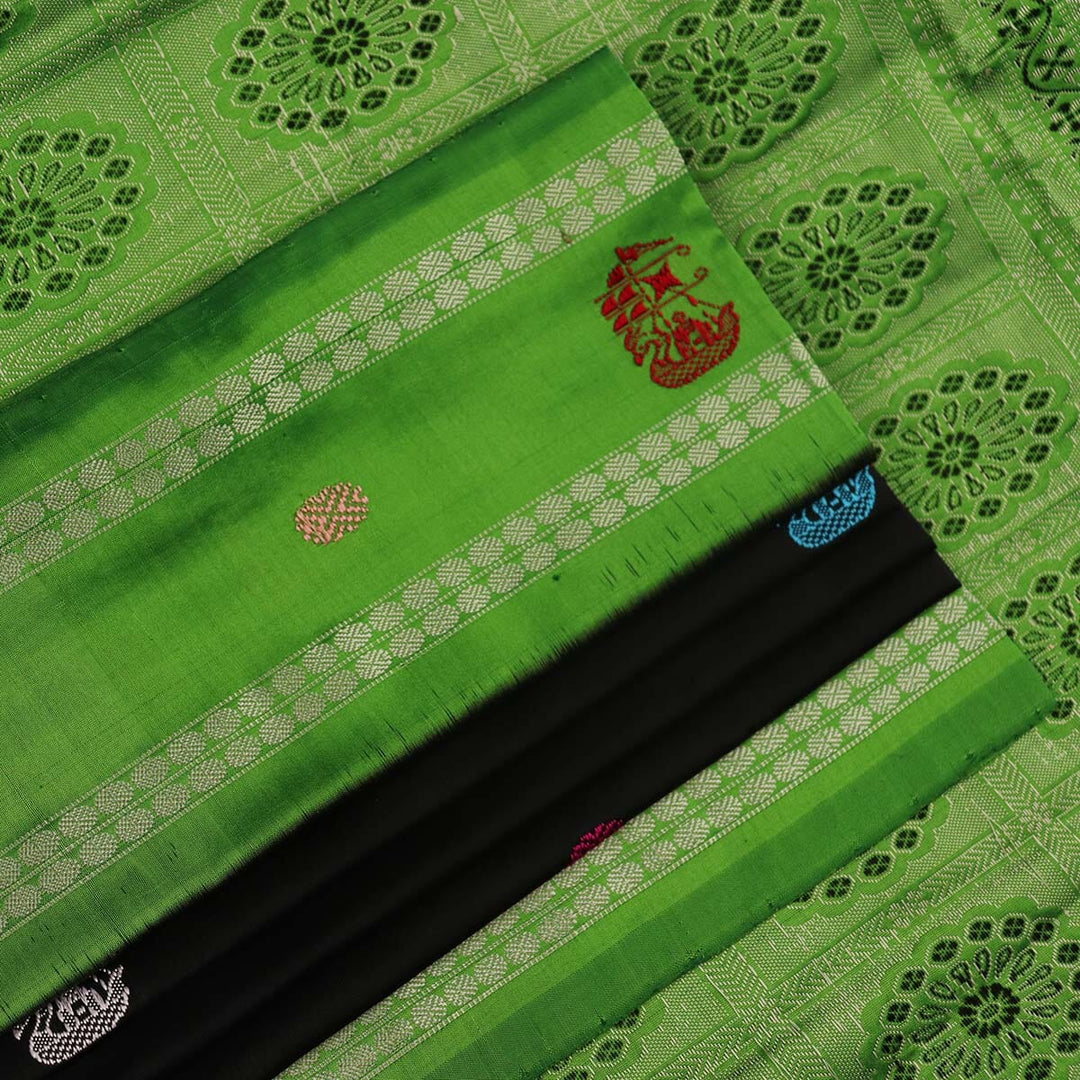 Handloom Silk Bomkai Saree Handloom Saree_Bomkai Silk Priyadarshini Handloom