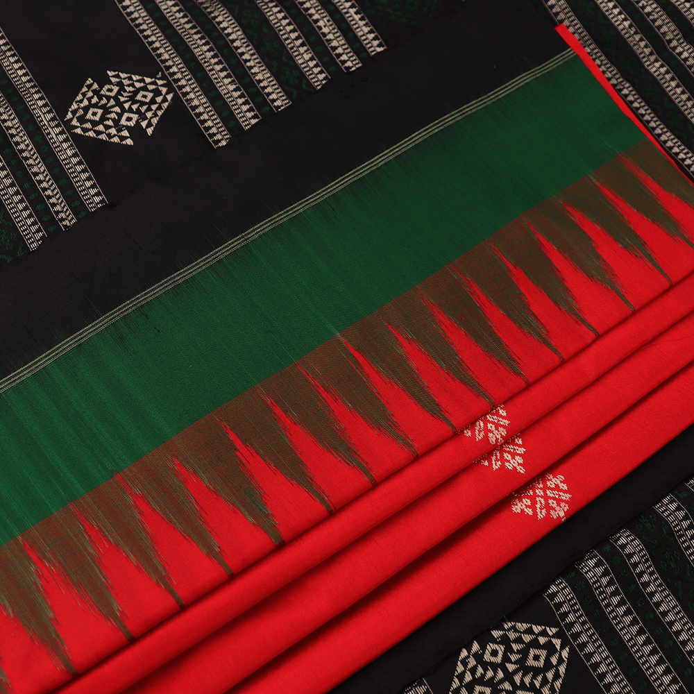 Handloom Silk Bomkai Saree Handloom Saree_Bomkai Silk Priyadarshini Handloom