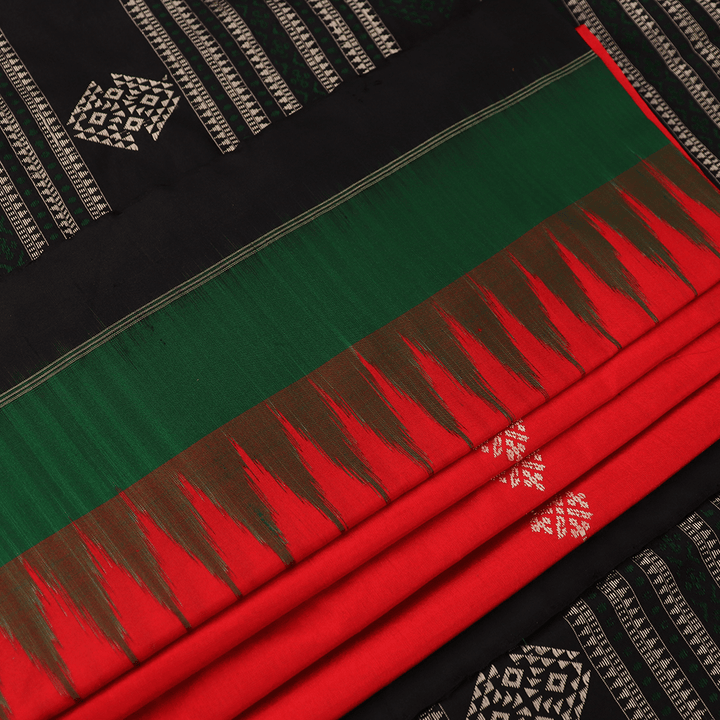 Handloom Silk Bomkai Saree Handloom Saree_Bomkai Silk Priyadarshini Handloom