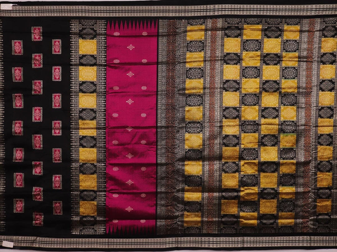 Handloom Silk Bomkai Saree Handloom Saree_Bomkai Silk Priyadarshini Handloom