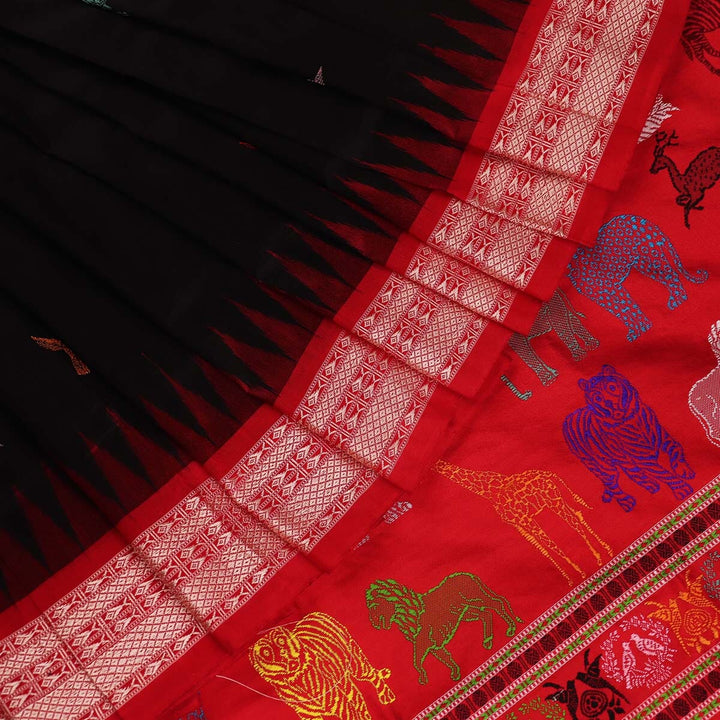 Handloom Silk Bomkai Saree Handloom Saree_Bomkai Silk Priyadarshini Handloom