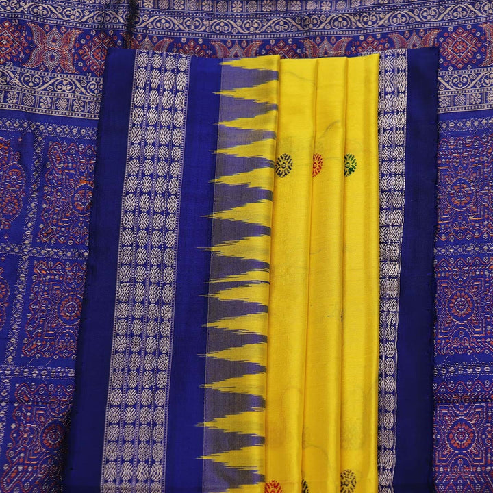 Handloom Silk Bomkai Saree Handloom Saree_Bomkai Silk Priyadarshini Handloom