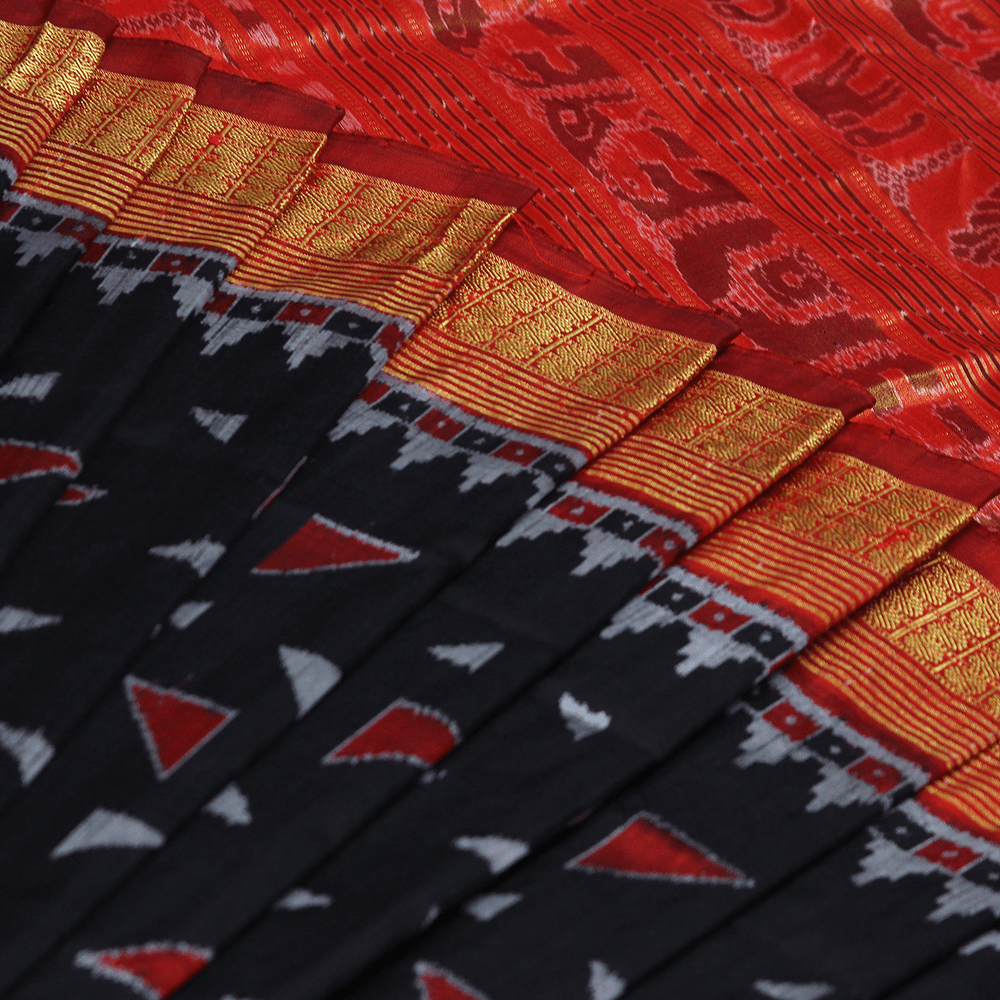 Handloom Silk Bomkai Saree Handloom Saree_Bomkai Silk Priyadarshini Handloom