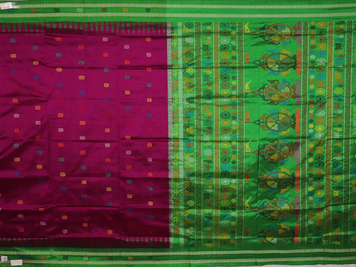 Handloom Silk Bomkai Saree Handloom Saree_Bomkai Silk Priyadarshini Handloom
