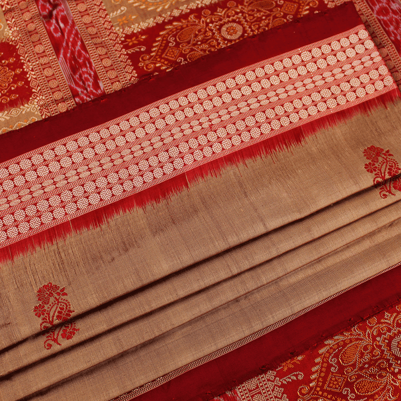 Bomkai weave detail