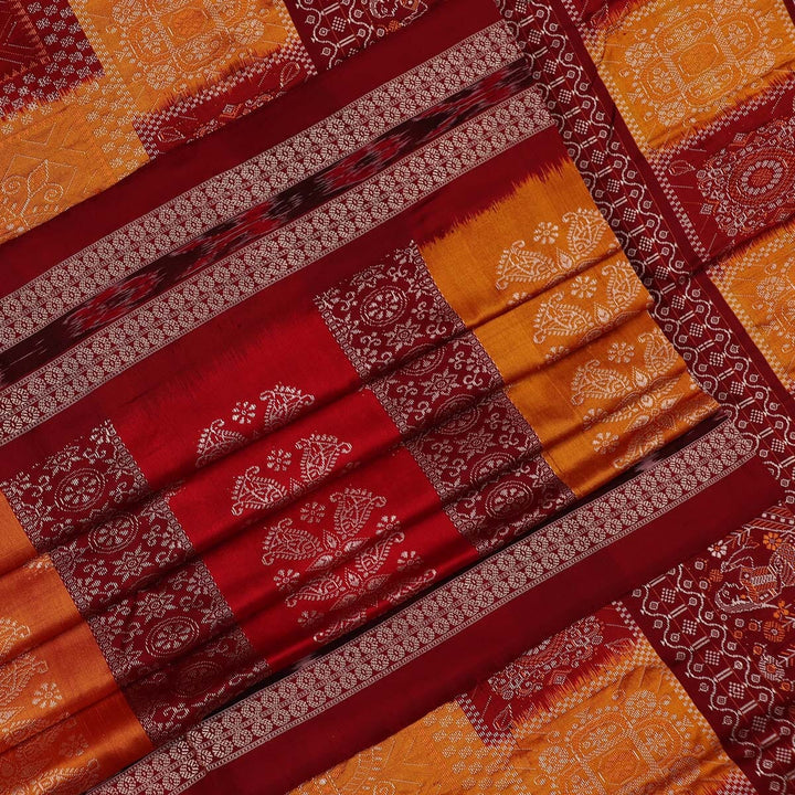 Handloom Silk Bomkai Saree Handloom Saree_Bomkai Silk Priyadarshini Handloom