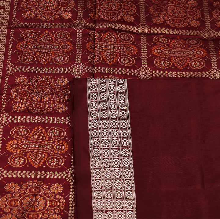 Handloom Silk Bomkai Saree Handloom Saree_Bomkai Silk Priyadarshini Handloom