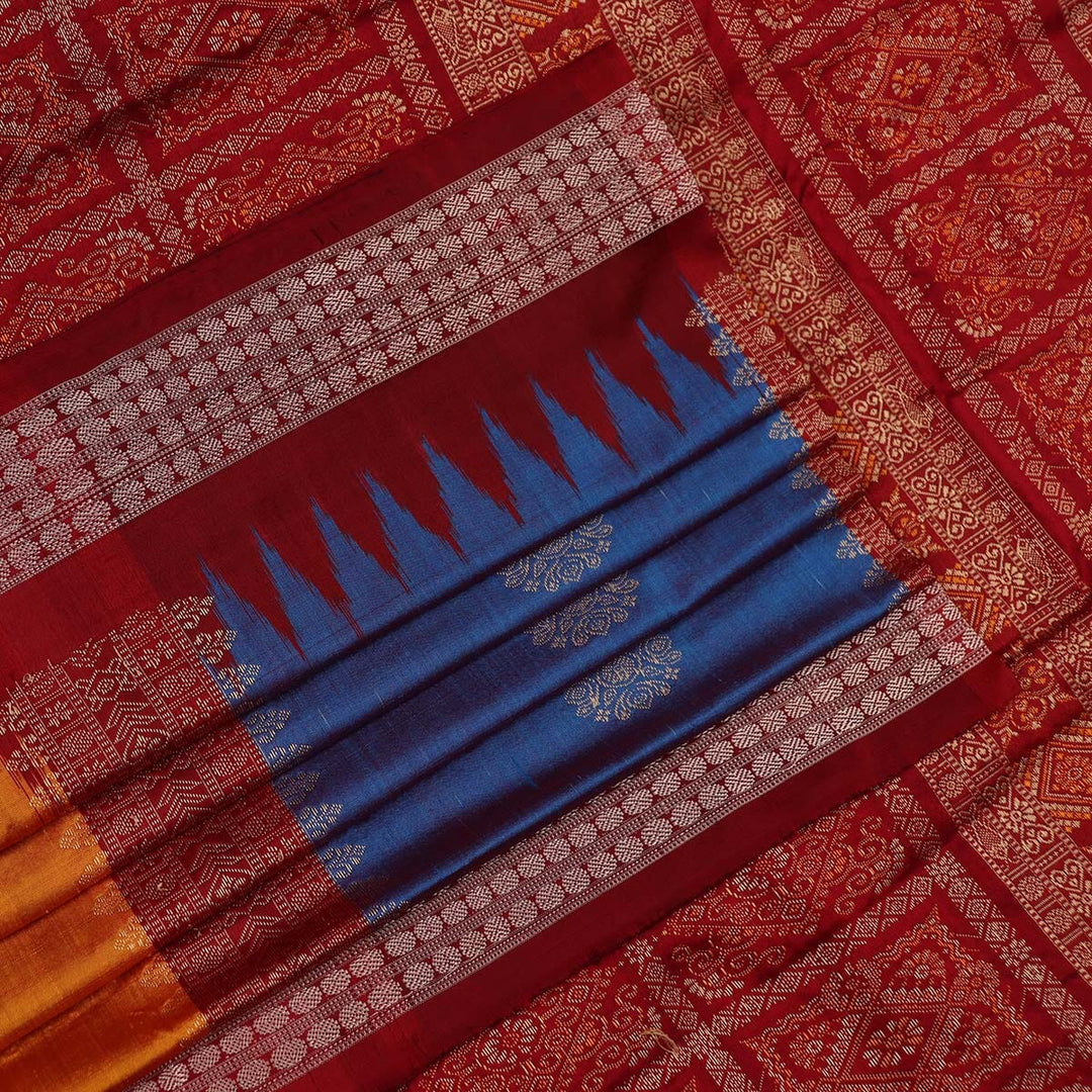 Handloom Silk Bomkai Saree Handloom Saree_Bomkai Silk Priyadarshini Handloom