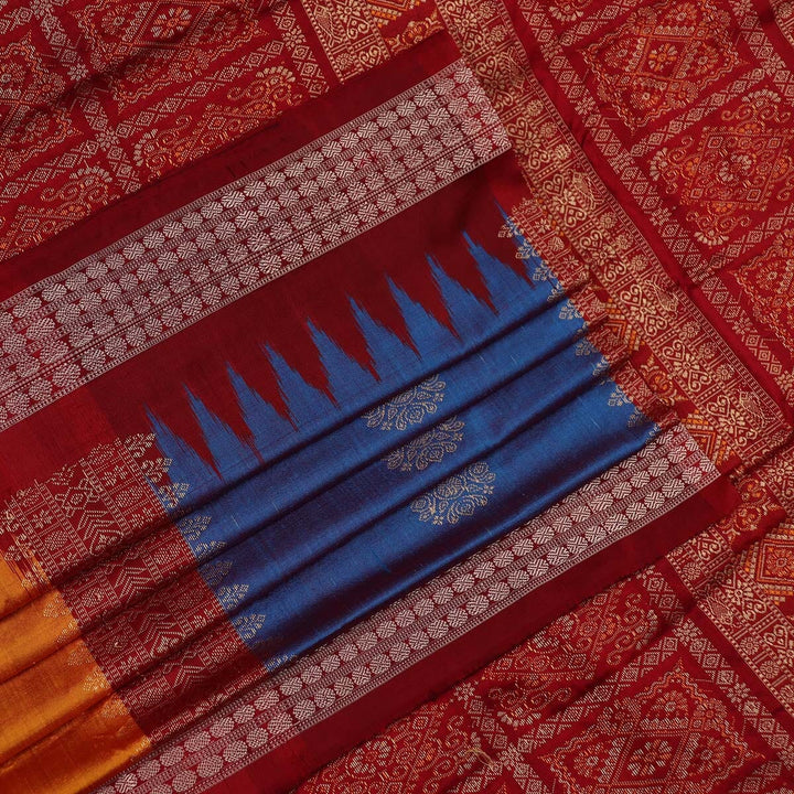 Handloom Silk Bomkai Saree Handloom Saree_Bomkai Silk Priyadarshini Handloom