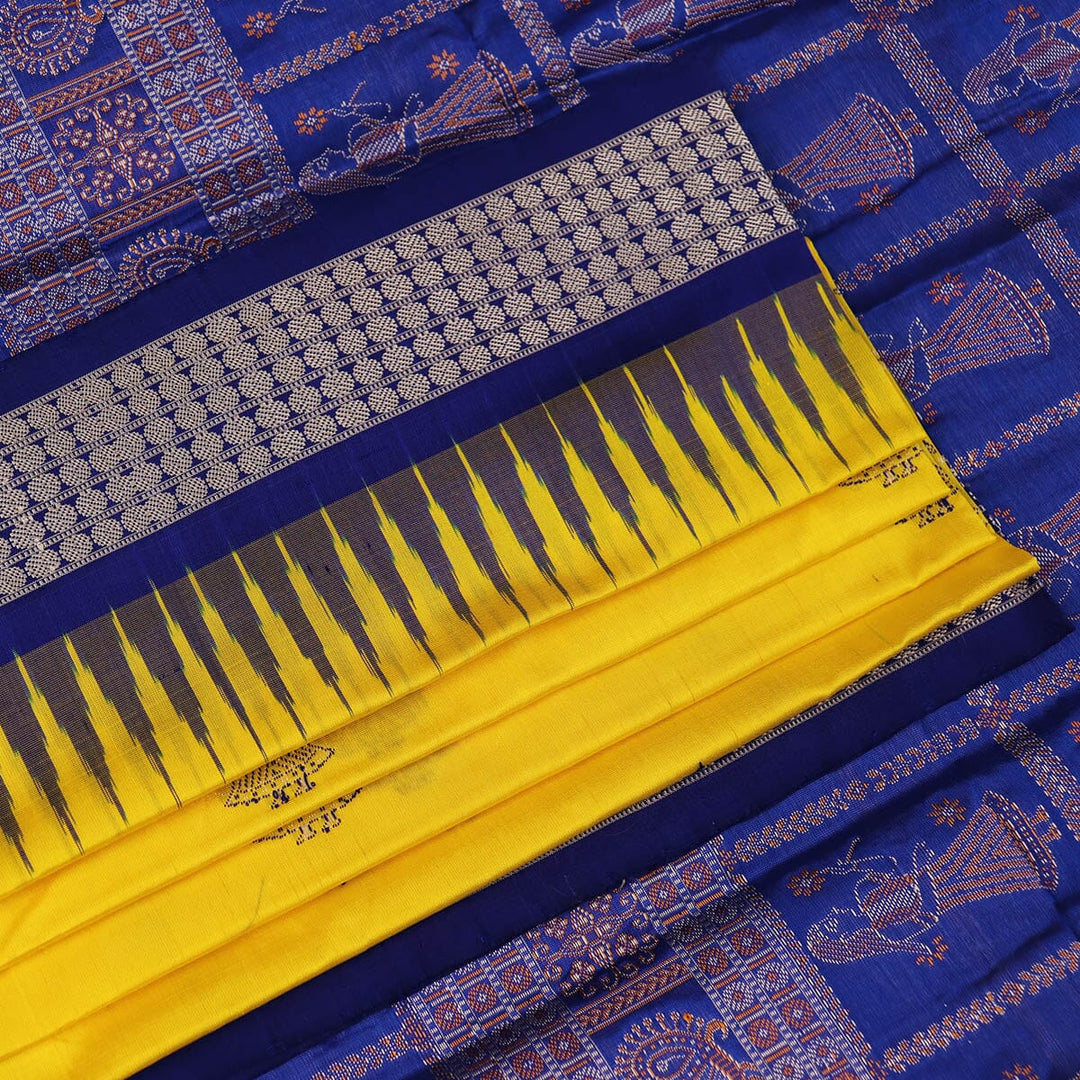 Handloom Silk Bomkai Saree Handloom Saree_Bomkai Silk Priyadarshini Handloom