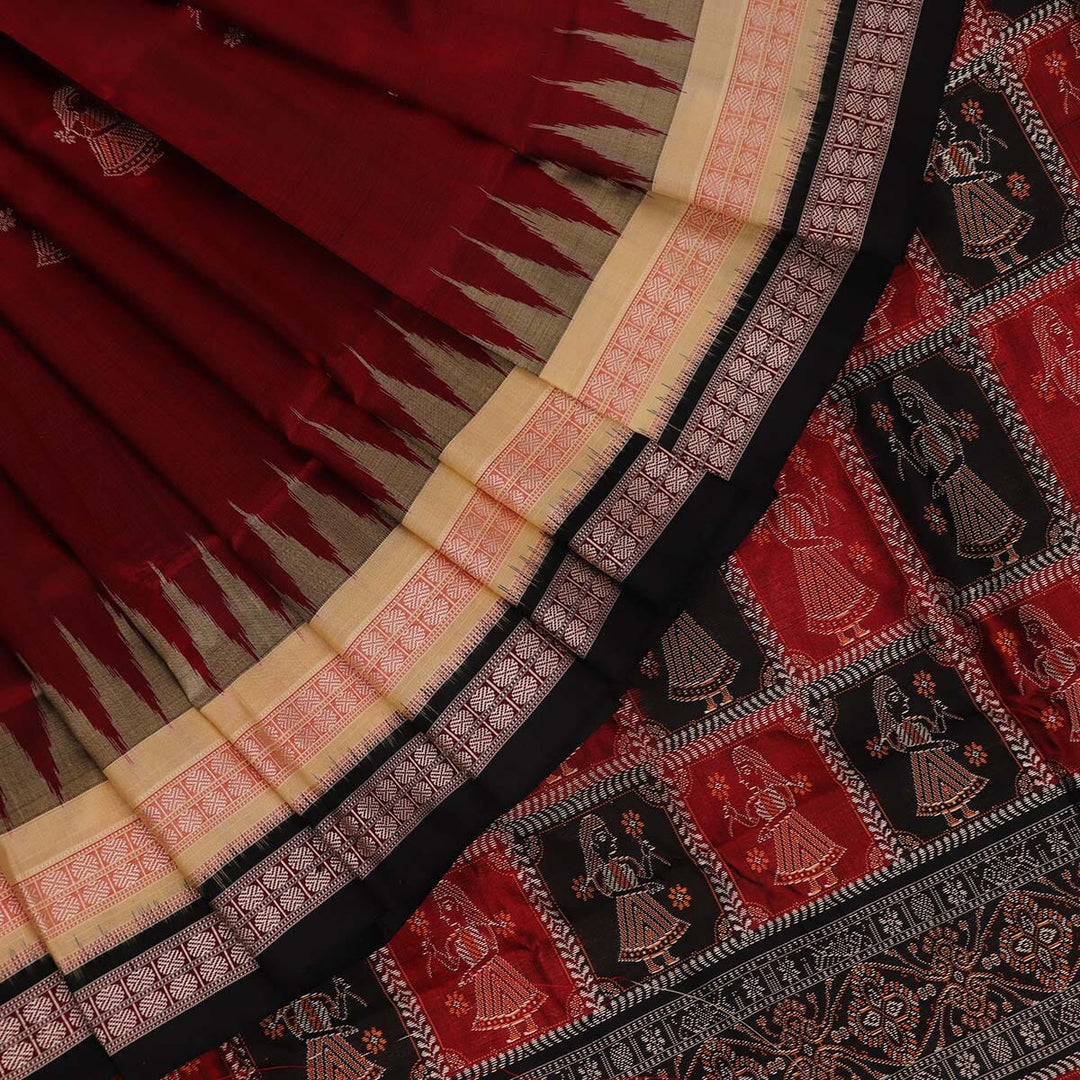 Handloom Silk Bomkai Saree Handloom Saree_Bomkai Silk Priyadarshini Handloom