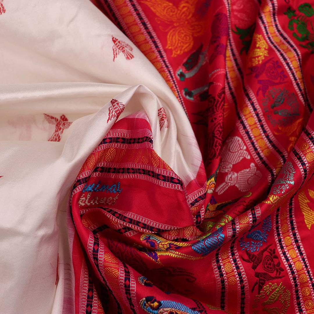 Handloom Silk Bomkai Saree Handloom Saree_Bomkai Silk Priyadarshini Handloom