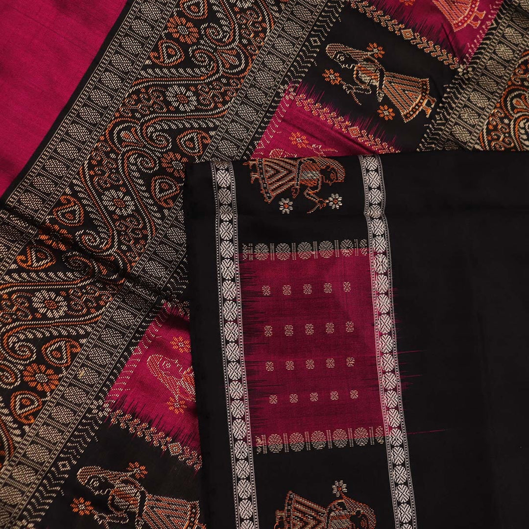 Handloom Silk Bomkai Saree Handloom Saree_Bomkai Silk Priyadarshini Handloom