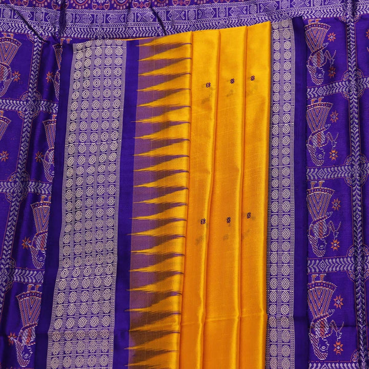 Handloom Silk Bomkai Saree Handloom Saree_Bomkai Silk Priyadarshini Handloom