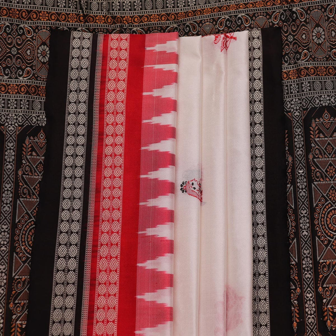 Handloom Silk Bomkai Saree Handloom Saree_Bomkai Silk Priyadarshini Handloom