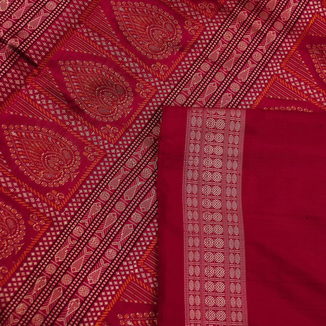 Handloom Silk Bomkai Saree Handloom Saree_Bomkai Silk Priyadarshini Handloom