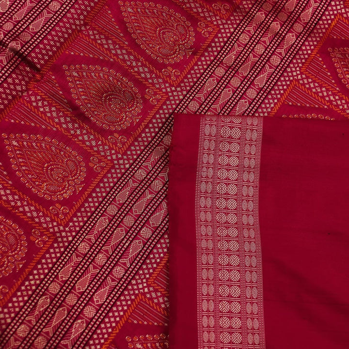Handloom Silk Bomkai Saree Handloom Saree_Bomkai Silk Priyadarshini Handloom