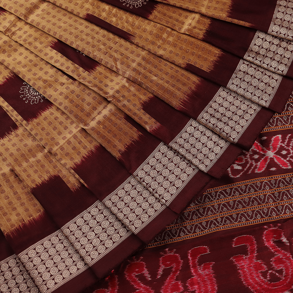 Handloom Silk Bomkai Saree Handloom Saree_Bomkai Silk Priyadarshini Handloom