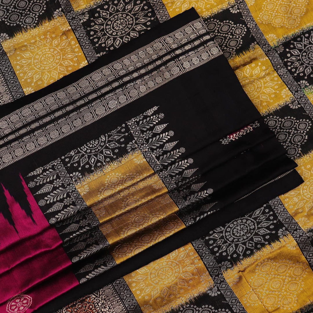 Handloom Silk Bomkai Saree Handloom Saree_Bomkai Silk Priyadarshini Handloom