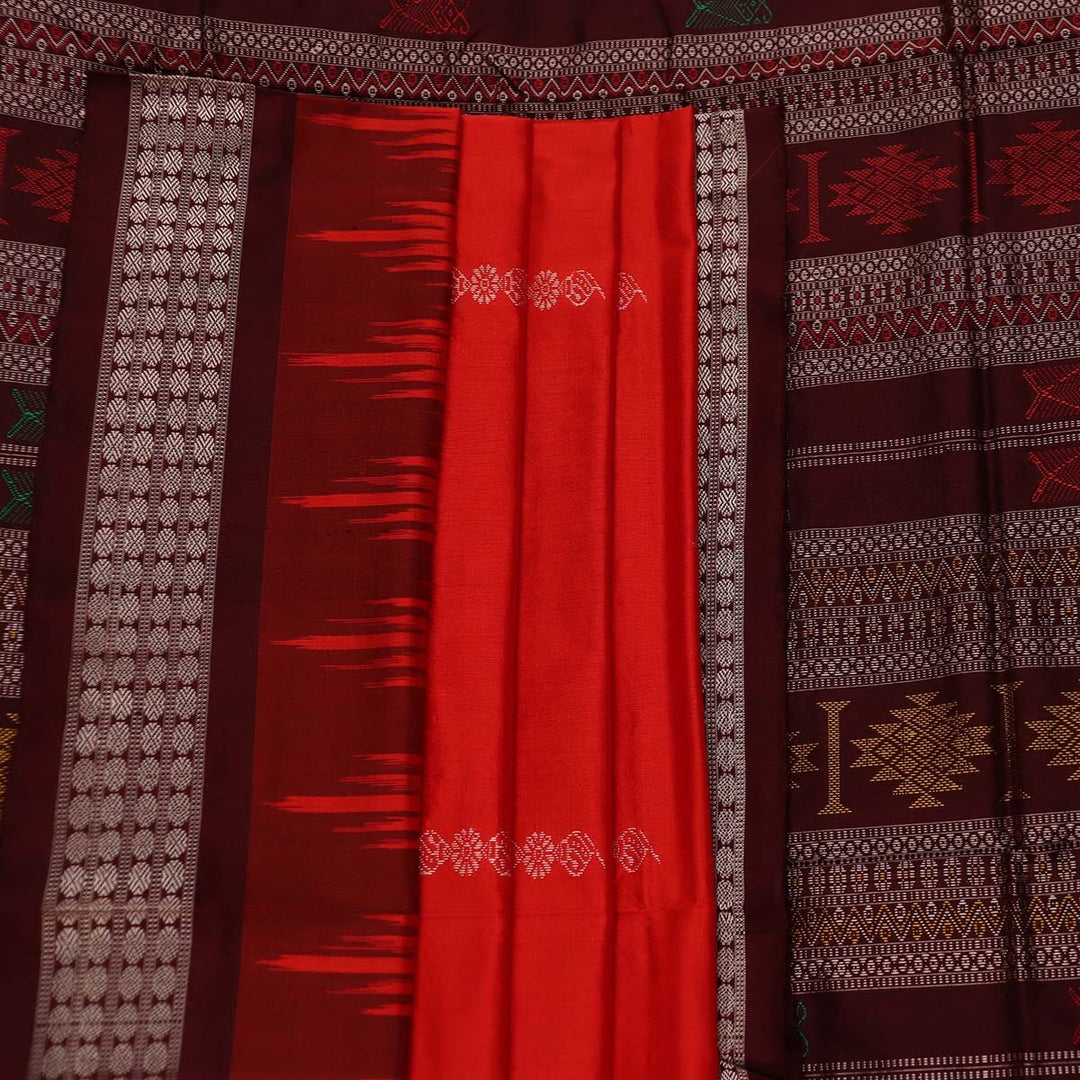Handloom Silk Bomkai Saree Handloom Saree_Bomkai Silk Priyadarshini Handloom