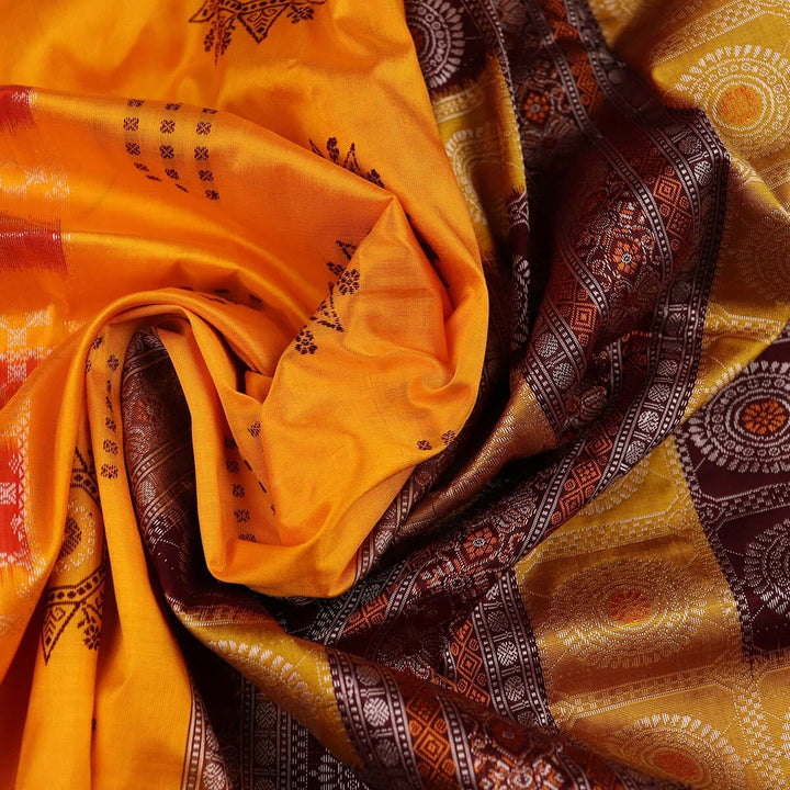 Handloom Silk Bomkai Saree Handloom Saree_Bomkai Silk Priyadarshini Handloom